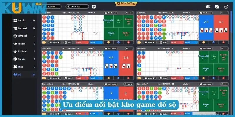 Kho game Casino KUWIN cực khủng thỏa mãn đam mê